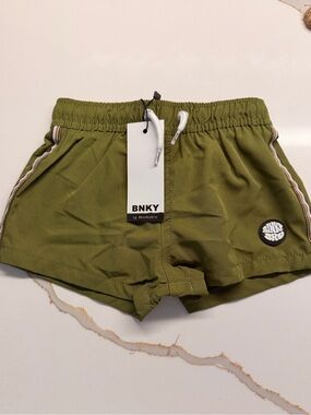 Binky bro Olive Green swim trunks